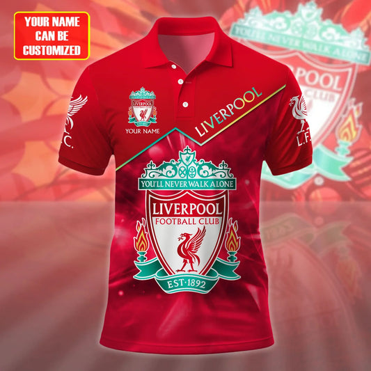 Personalized Liverpool Q5 3D Full Printing Set , Liverpool Shirt , Zipper Polo, Hoodie , Short , Polo ,hawaii