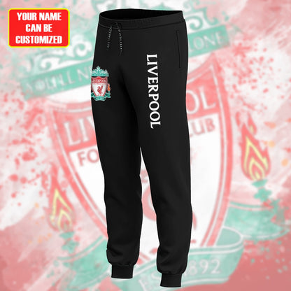 Personalized Liverpool 3D All over Printed Retro Hoodie & Sweatpants Set