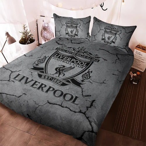 Liverpool Wall All Over Printed Bedding Set
