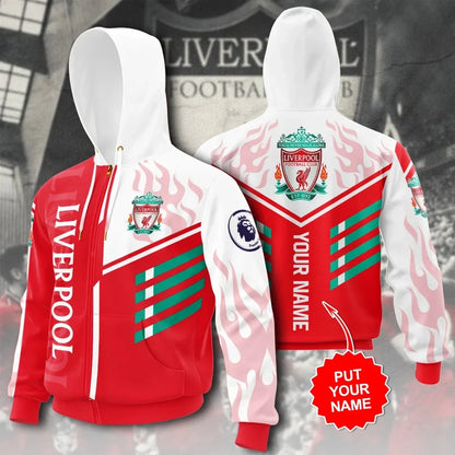 Personalized Liverpool Q6 3D Full Printing Set , Liverpool Shirt , Zipper Polo, Hoodie , Short , Polo ,hawaii
