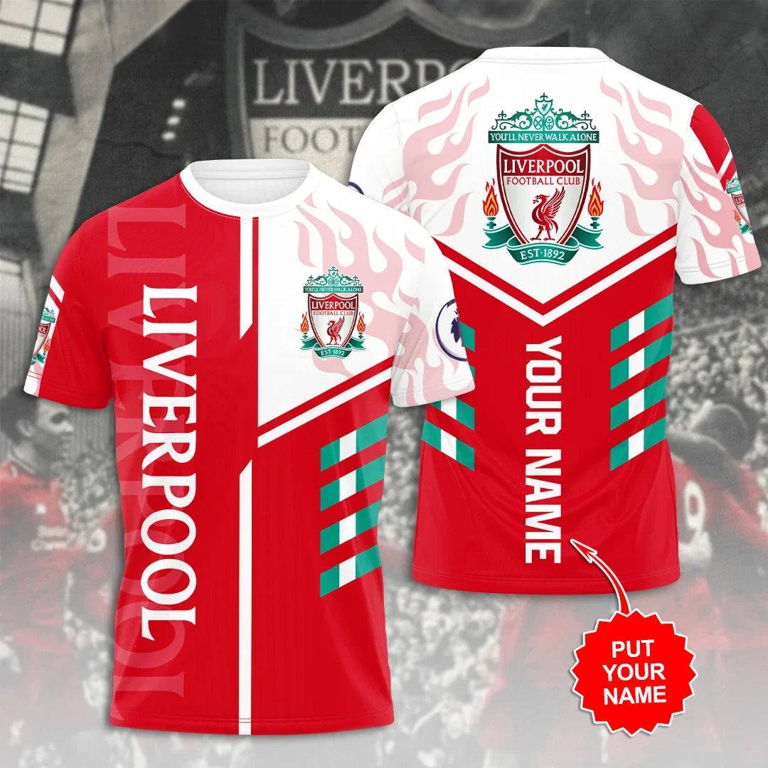 Personalized Liverpool Q6 3D Full Printing Set , Liverpool Shirt , Zipper Polo, Hoodie , Short , Polo ,hawaii