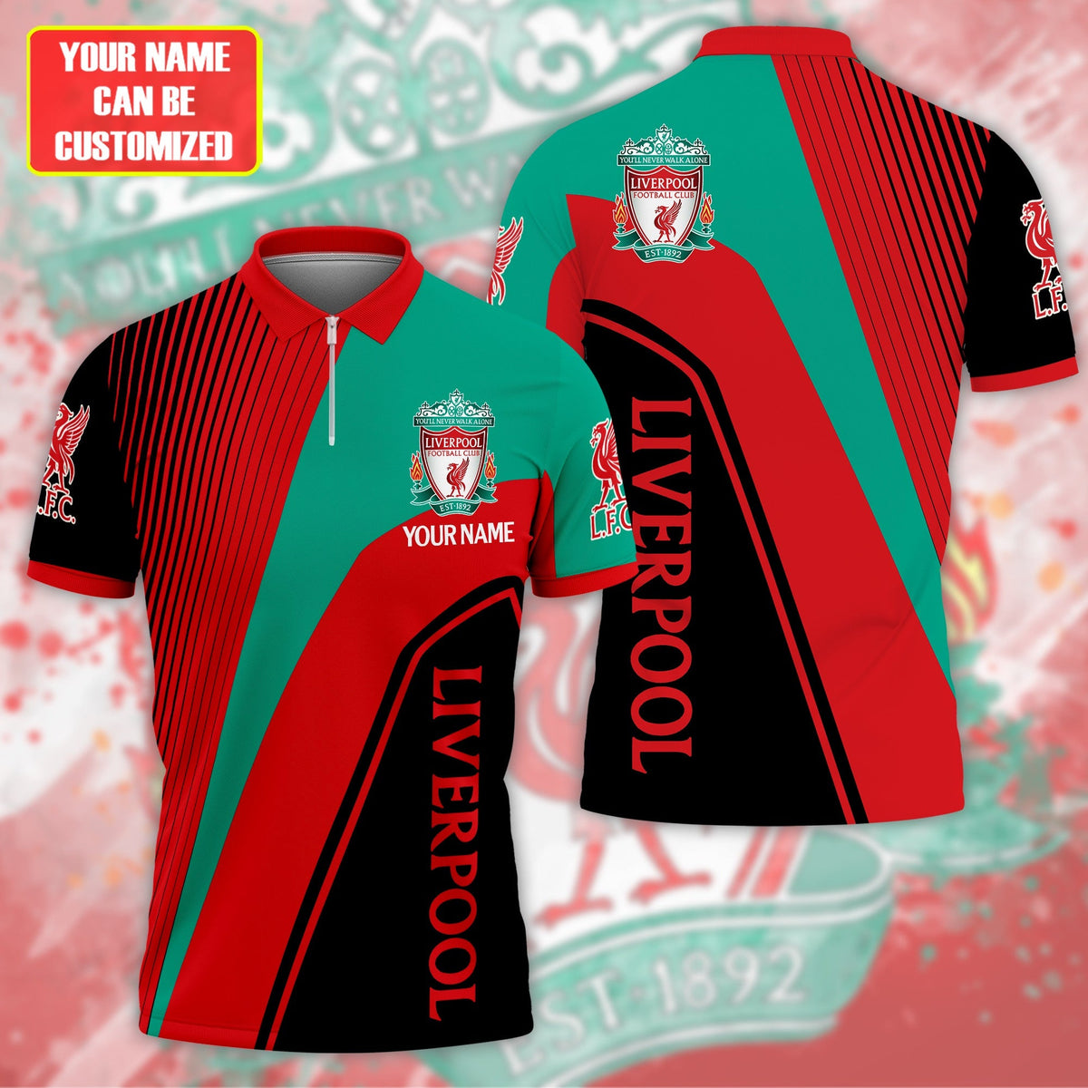 Personalized Liverpool 3D Full Printing Set , Liverpool Shirt , Hoodie , Short , Polo ,hawaii V1