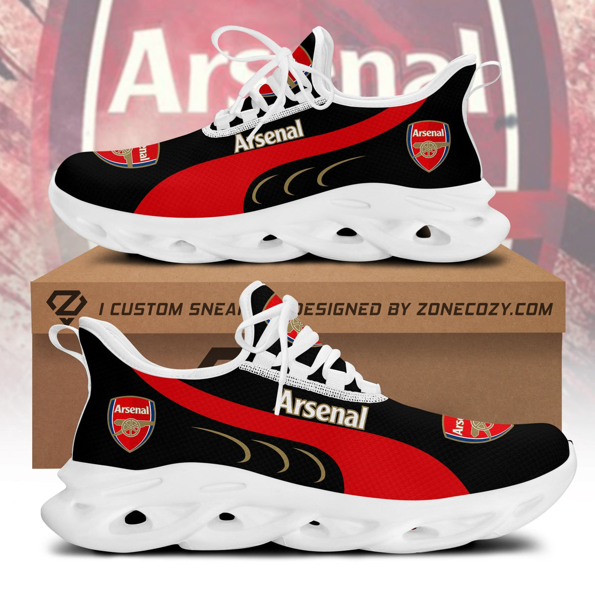 Arsenal V3 Chunky Custom Sneaker