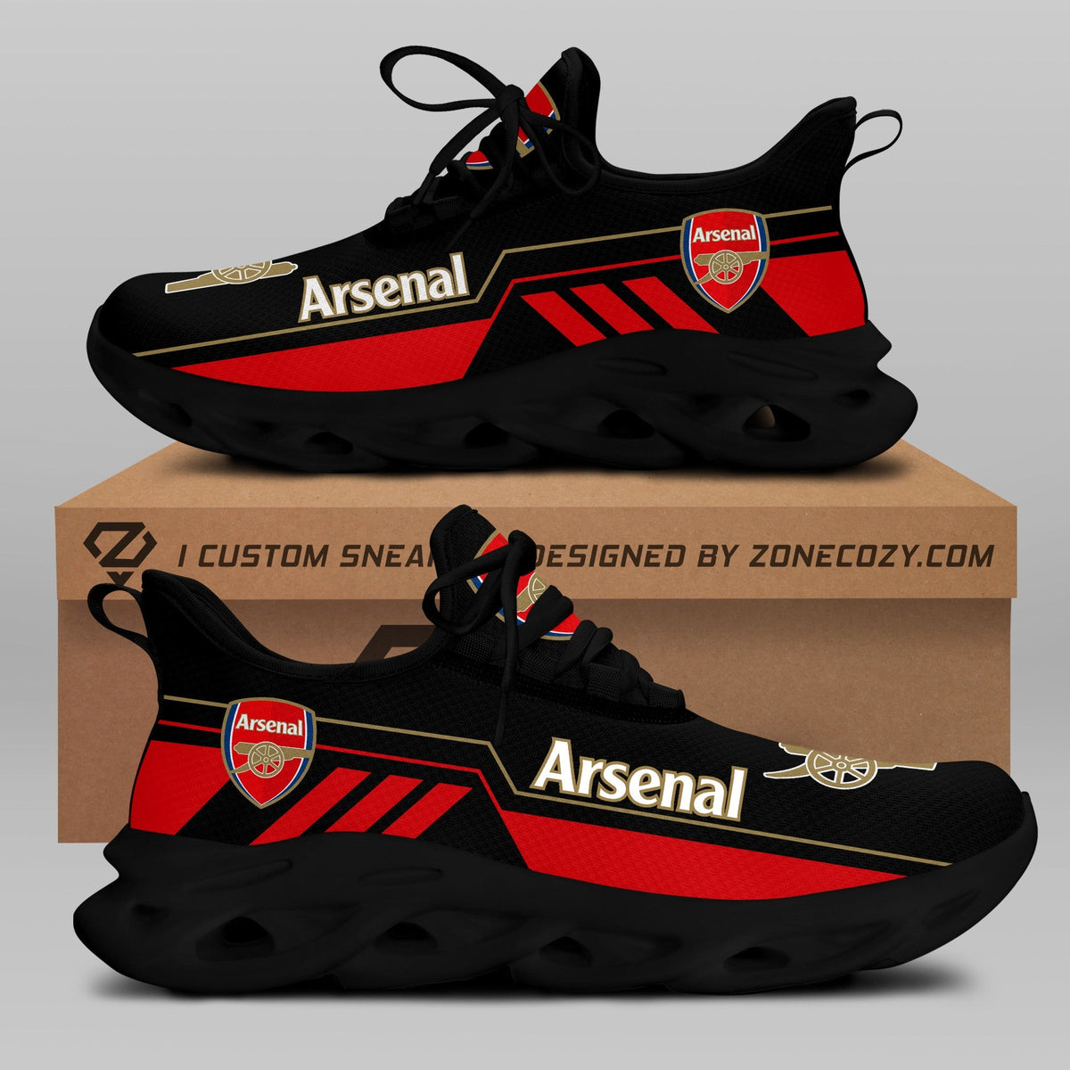 Arsenal V4 Chunky Custom Sneaker
