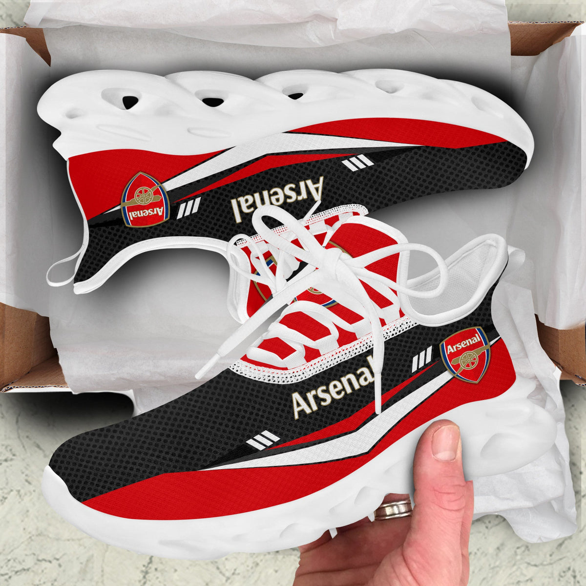 Arsenal Q8 Chunky Custom Sneaker