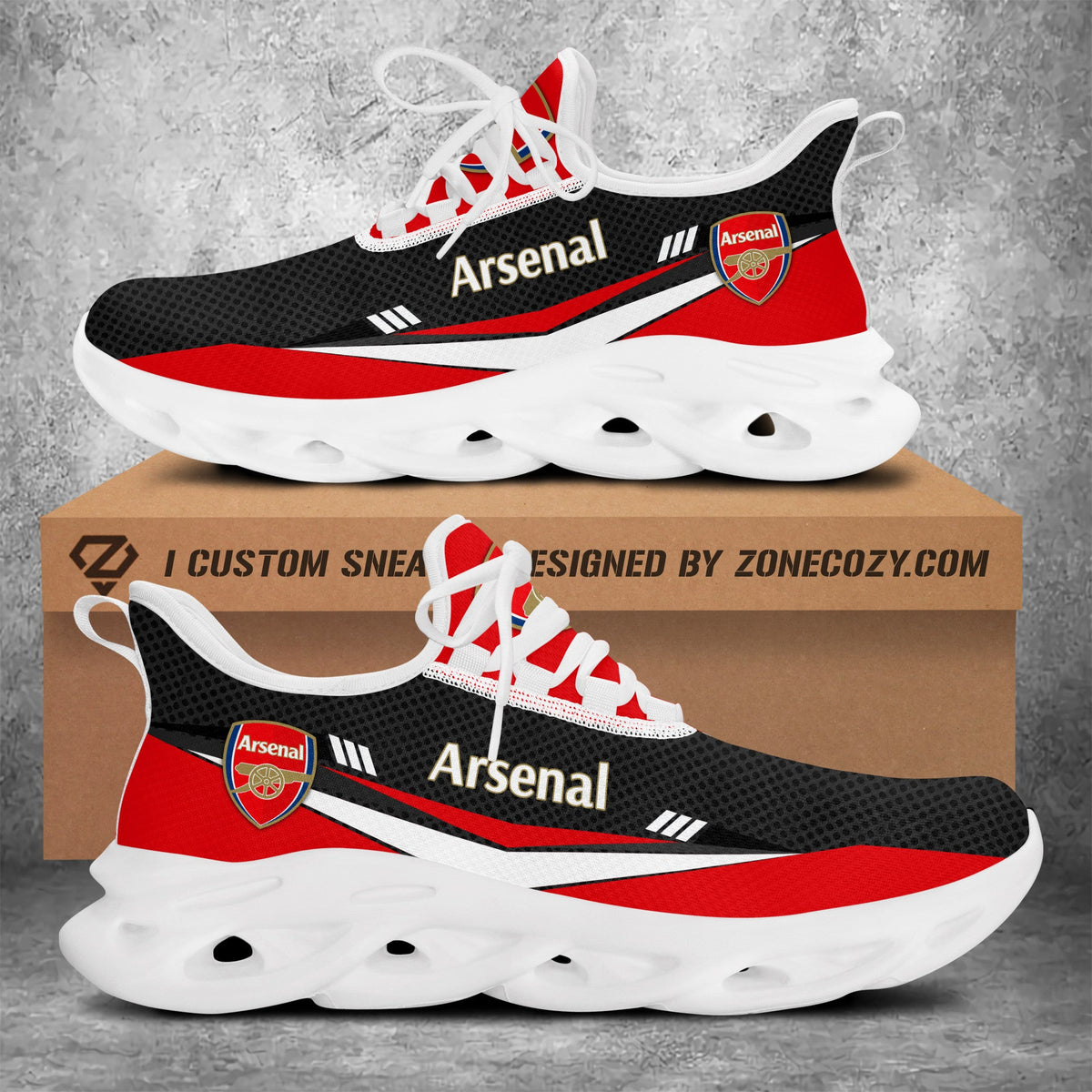 Arsenal Q8 Chunky Custom Sneaker
