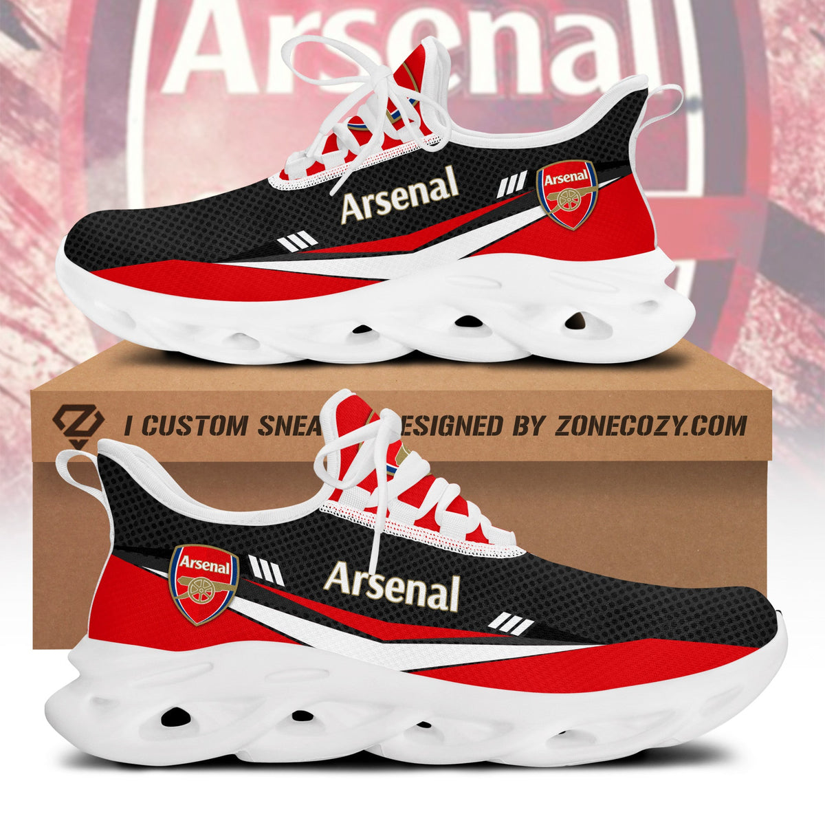 Arsenal Q8 Chunky Custom Sneaker