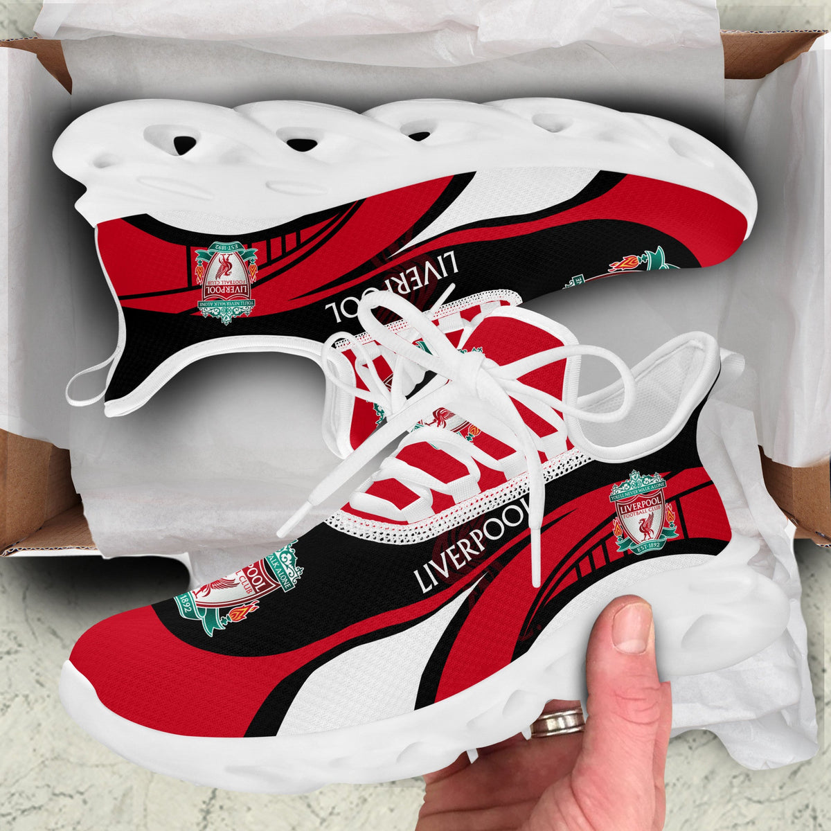 Liverpool V5 Chunky Custom Sneaker