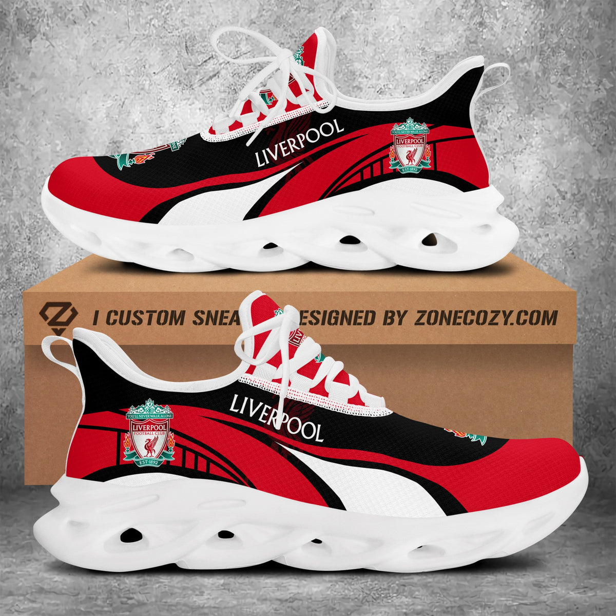 Liverpool V5 Chunky Custom Sneaker