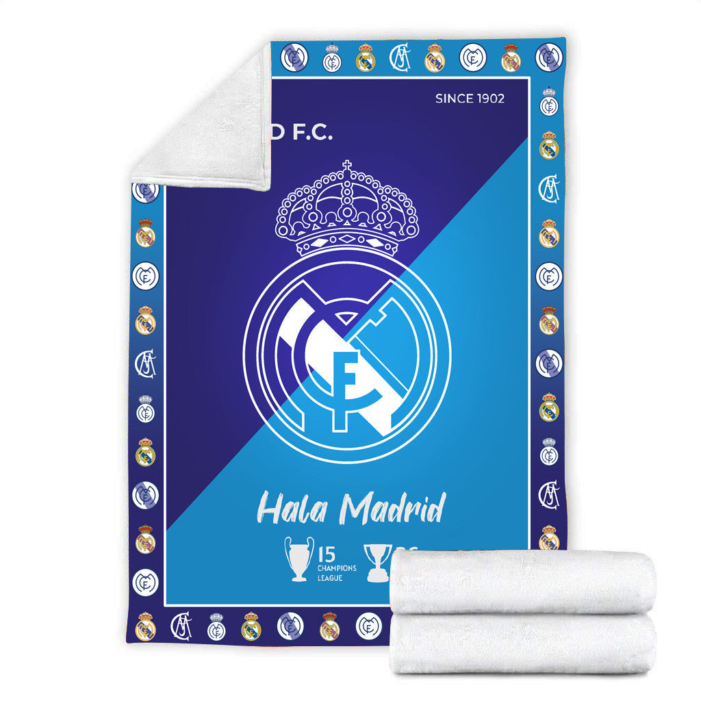 Real Madrid 3D Fleece Blanket