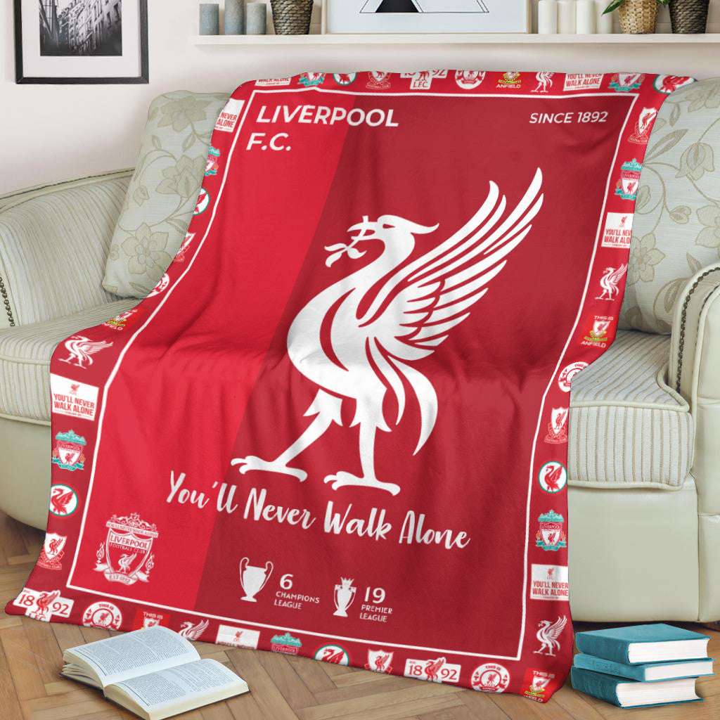 Liverpool 3D Fleece Blanket
