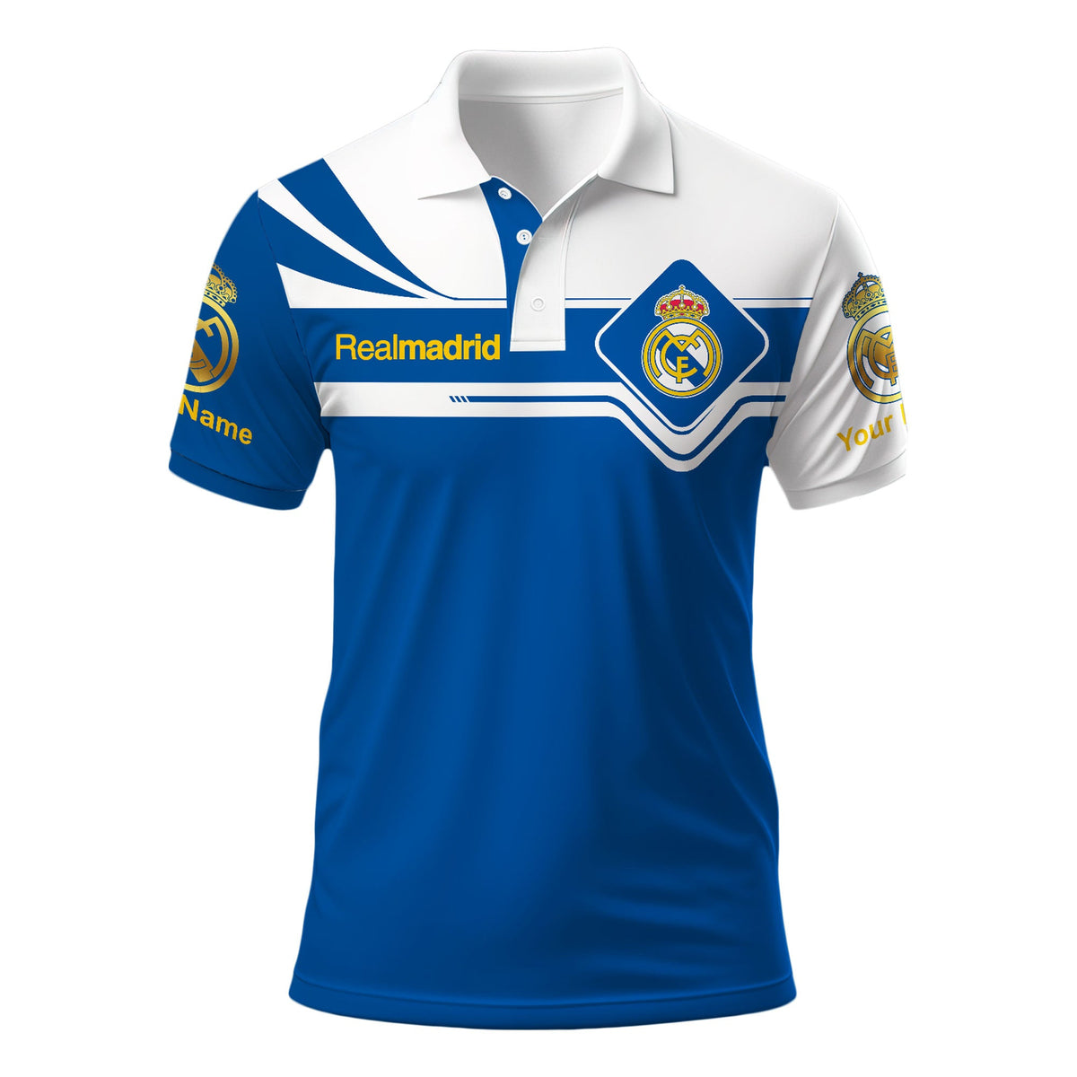Personalized Real Madrid 3D Full Printing Set , Real Madrid Shirt , Hoodie , Short , Polo ,hawaii