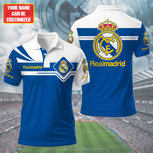 Personalized Real Madrid 3D Full Printing Set , Real Madrid Shirt , Hoodie , Short , Polo ,hawaii