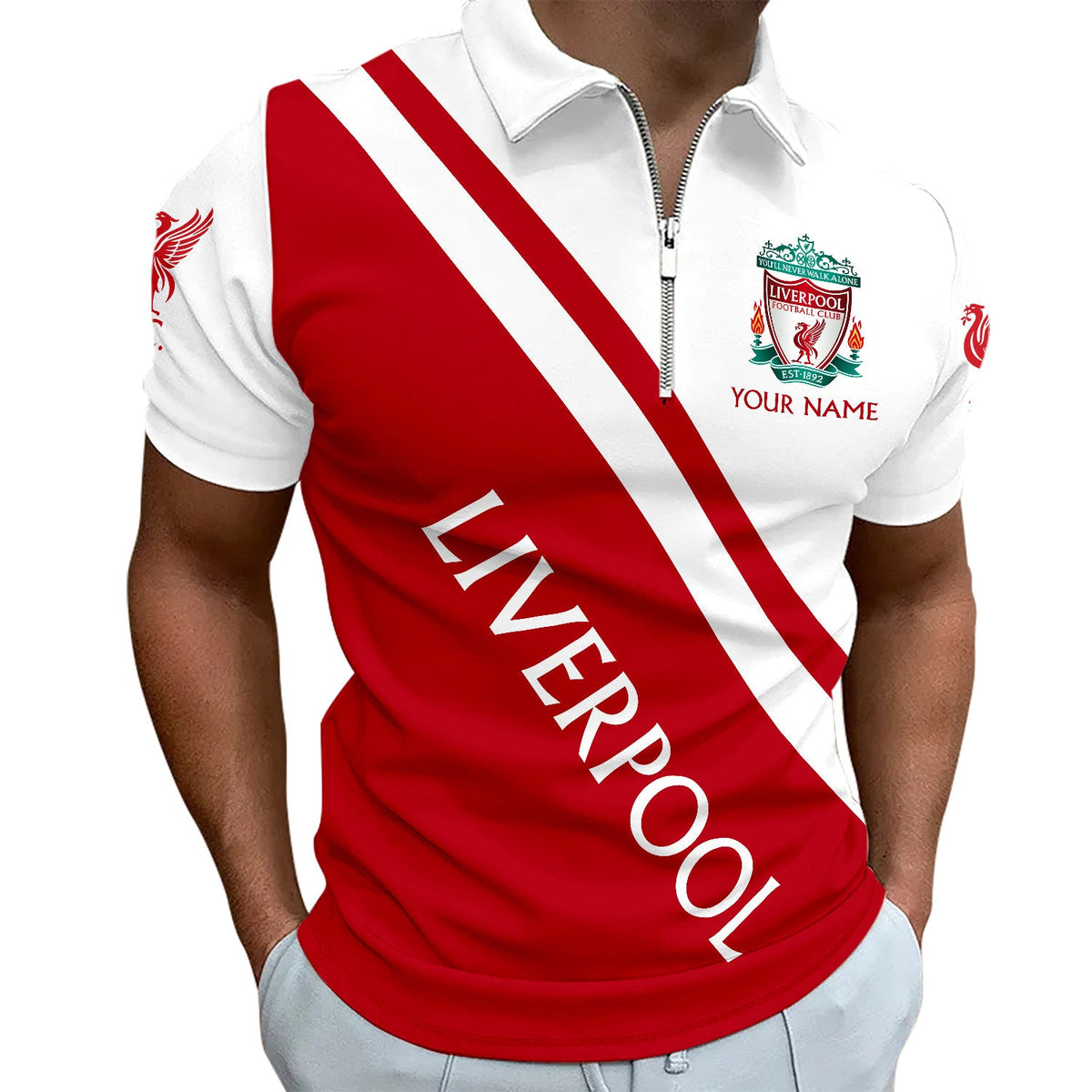 Personalized Liverpool 3D Full Printing Set , Liverpool Shirt , Hoodie , Short , Polo ,hawaii V4