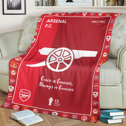 Arsenal 3D Fleece Blanket