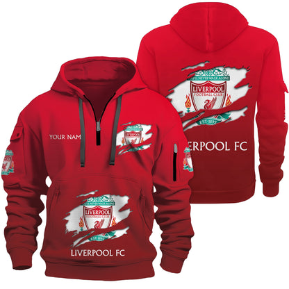 Personalized Liverpool Q5 3D Zip-Hoodie Cotton Jacket