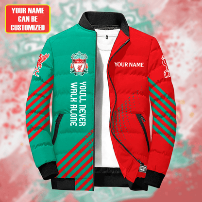 Personalized Liverpool Puffer Jacket v2 3D