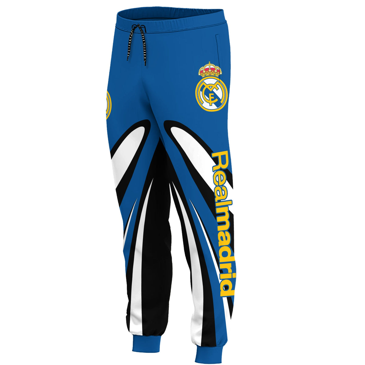 Personalized Real Madrid Q10 3D All over Printed Hoodie and Sweatpants set