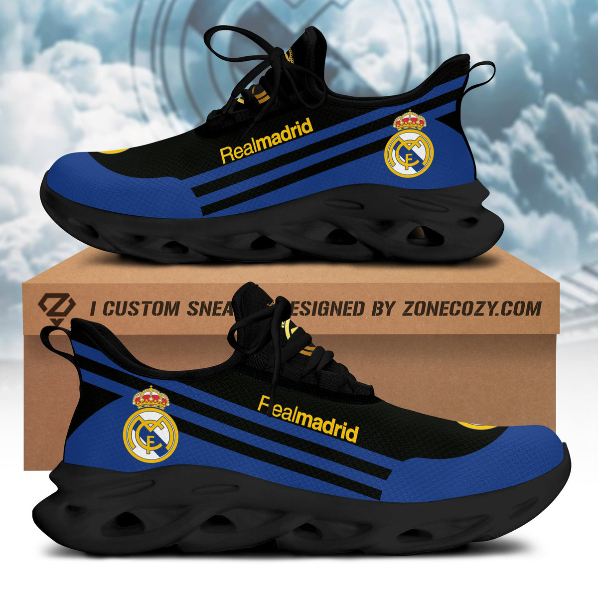 Real Madrid V6 Chunky Custom Sneaker