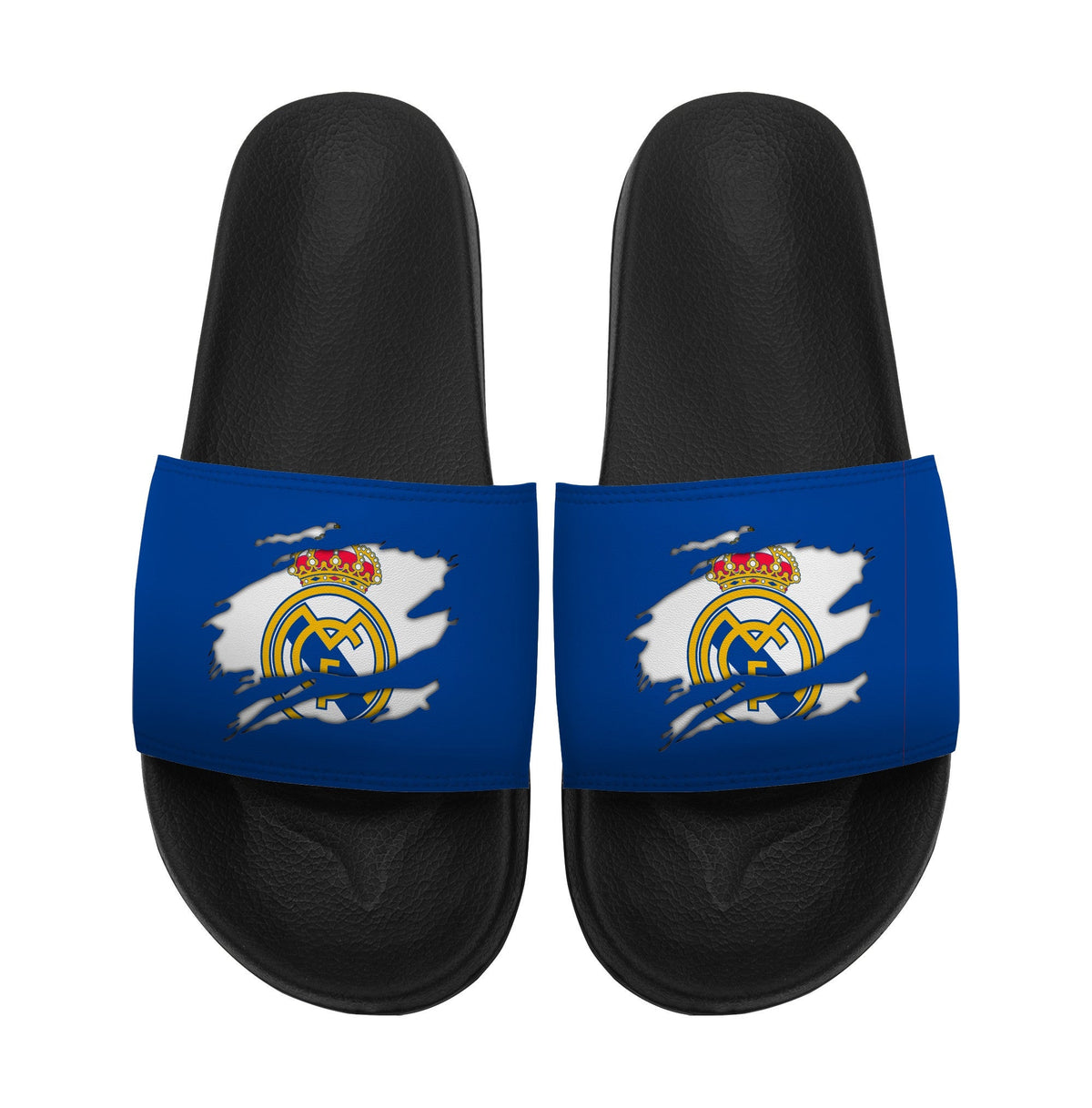 Real Madrid Tear Custom Leather Sandals