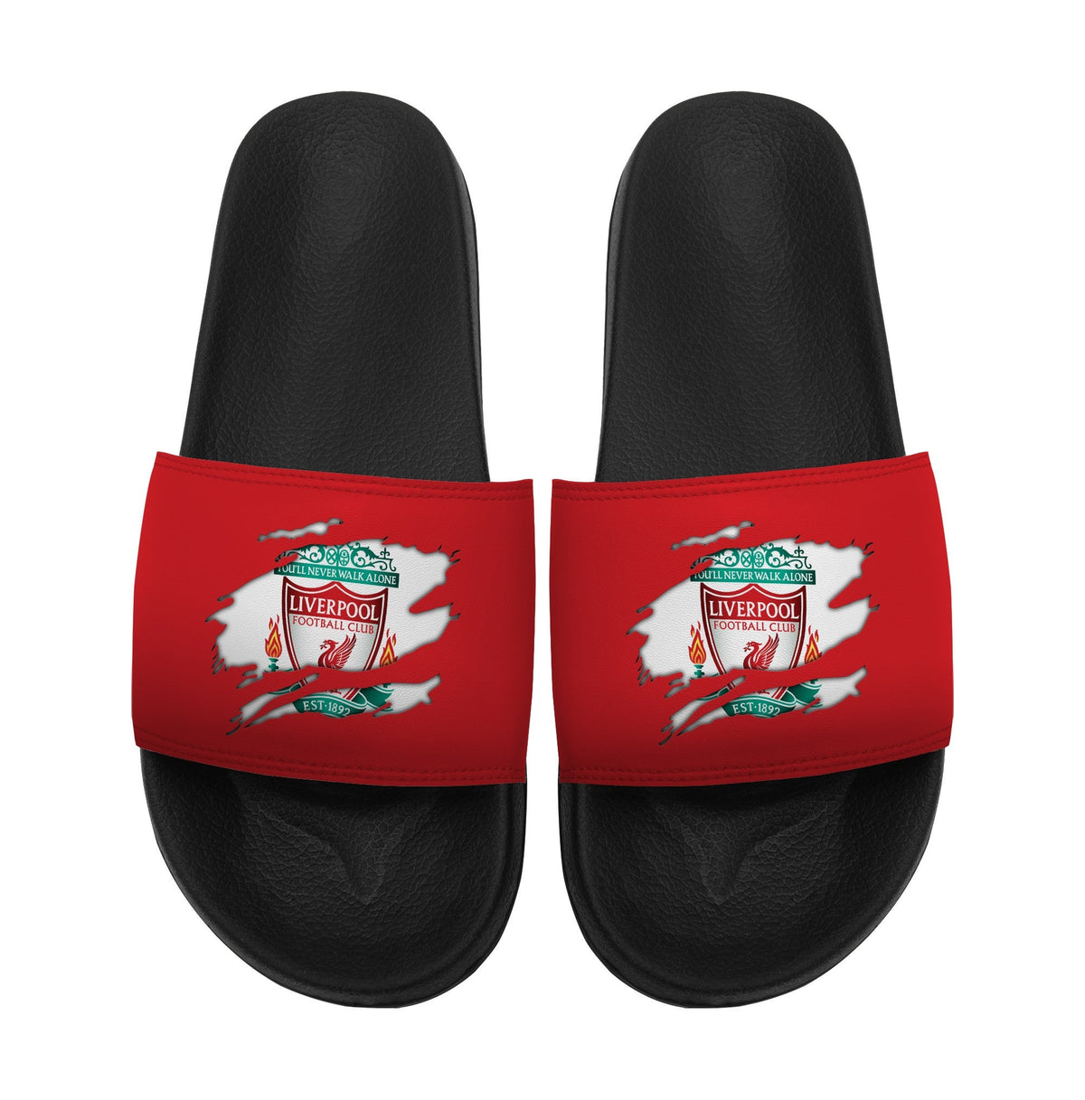 Liverpool Tear Custom Leather Sandals