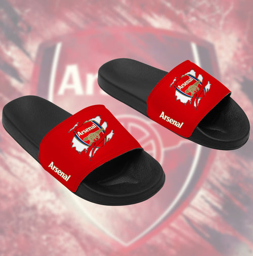 Arsenal Tear Custom Leather Sandals