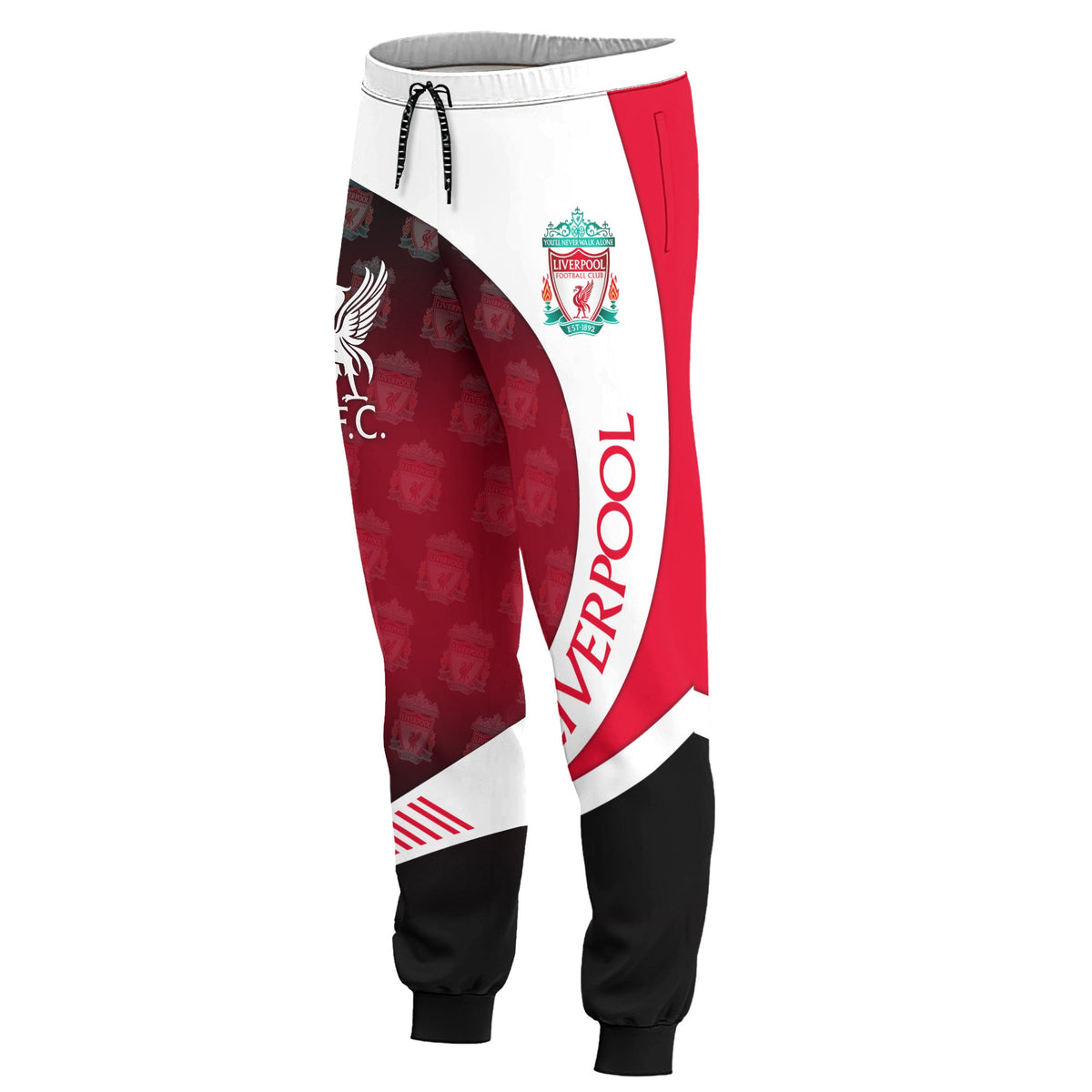 Personalized Liverpool Q12 3D All over Printed Hoodie and Sweatpants set