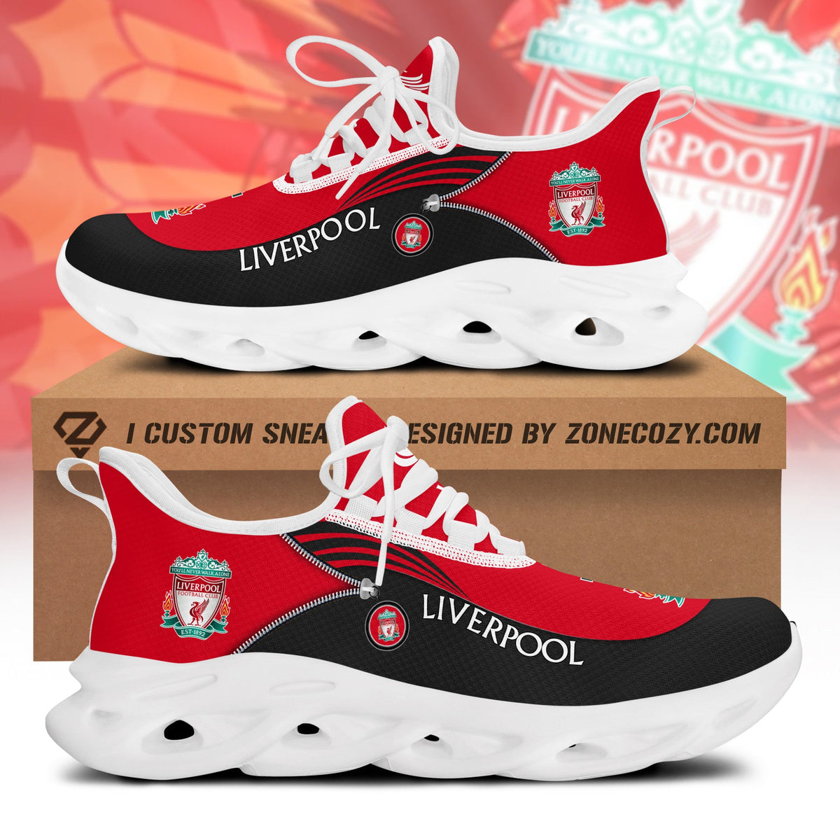 Liverpool V6 Chunky Custom Sneaker