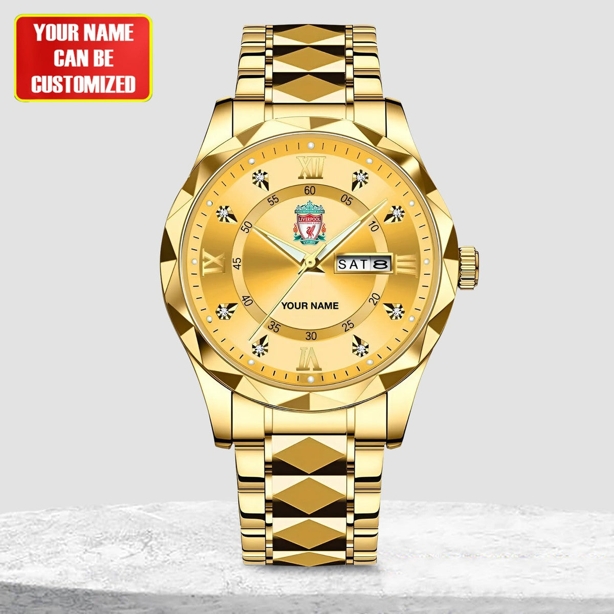 Personalized Liverpool Alloy Charley Watch