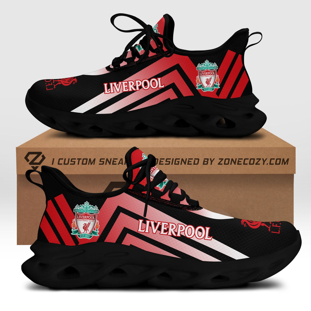Liverpool V7 Chunky Custom Sneaker