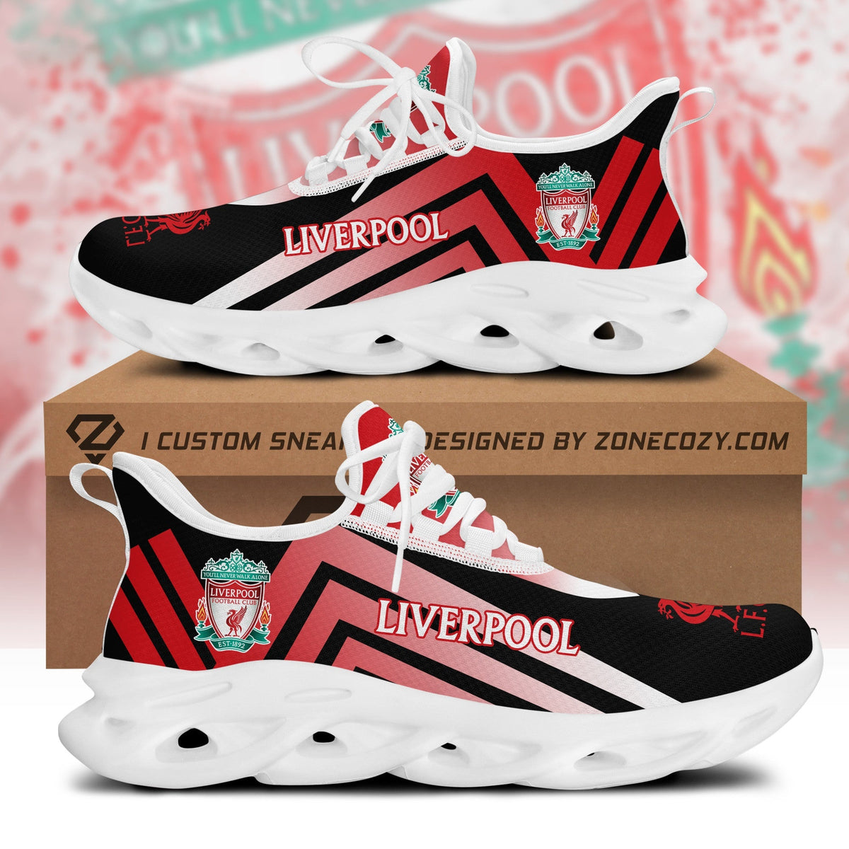 Liverpool V7 Chunky Custom Sneaker