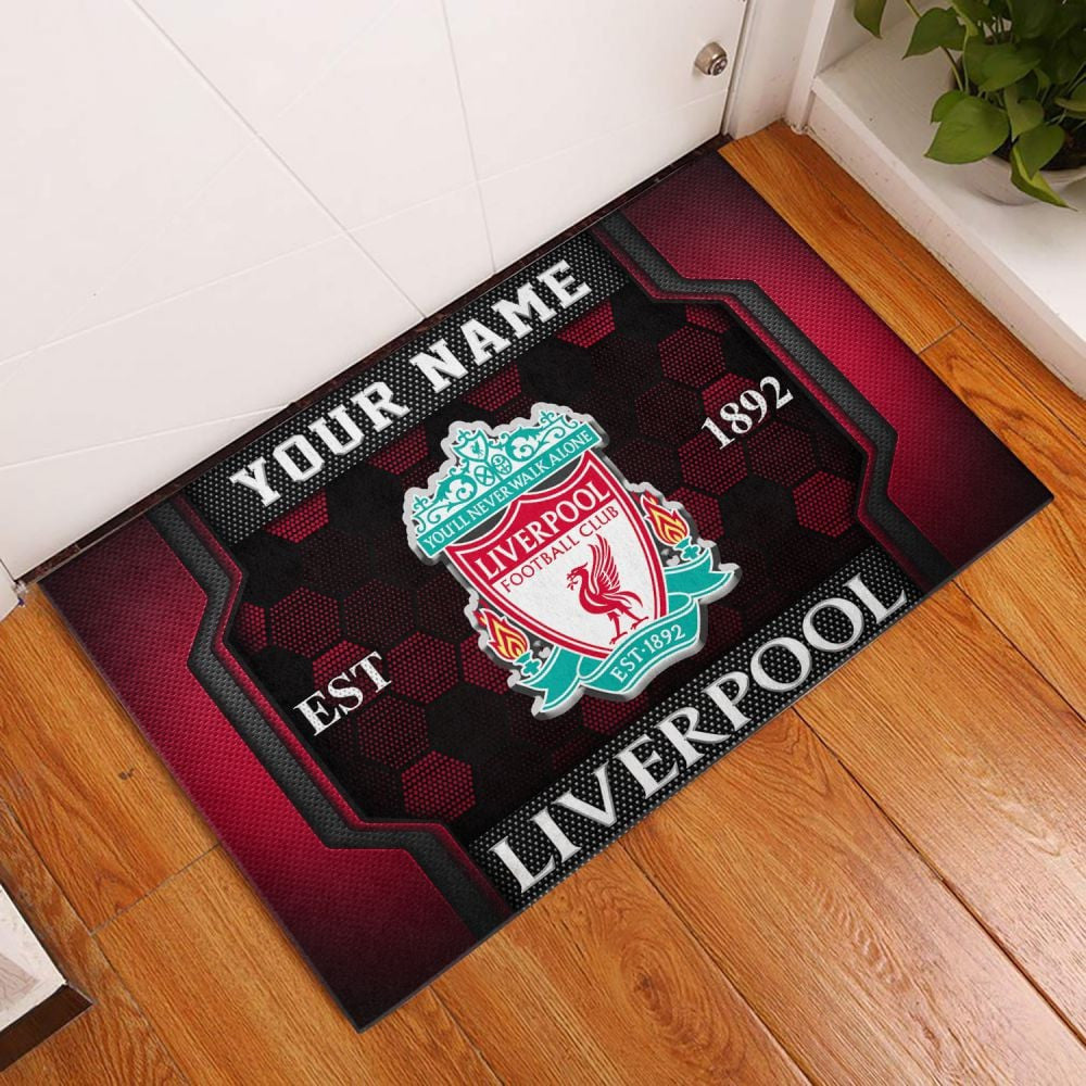 Personalized Name Liverpool Doormat