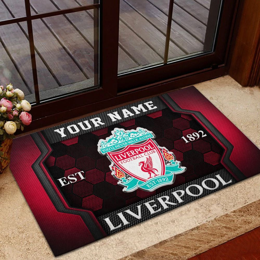 Personalized Name Liverpool Doormat