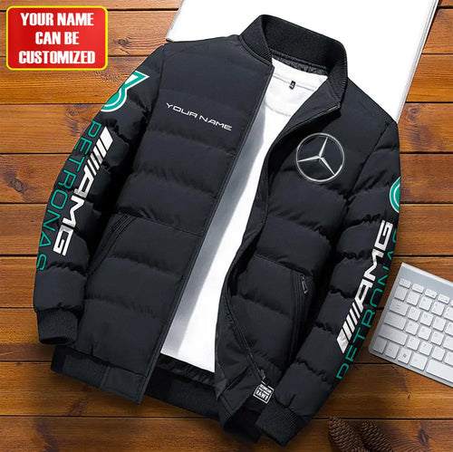Personalized Merc AMG Petronas Puffer Jacket V2