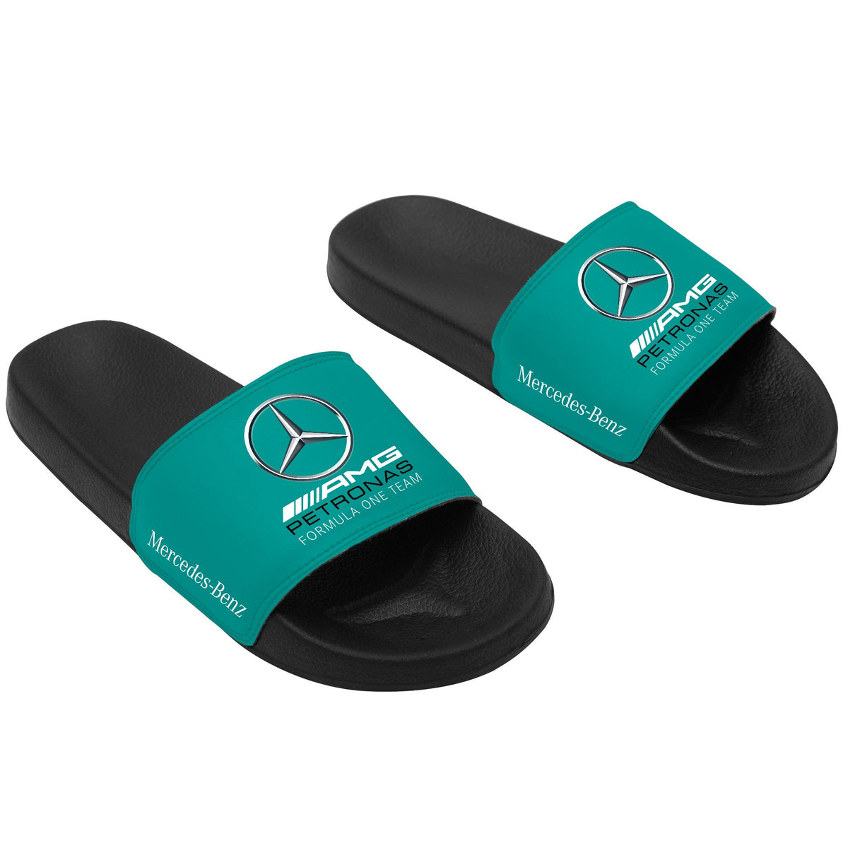 Merc AMG Petronas Custom Leather Sandals