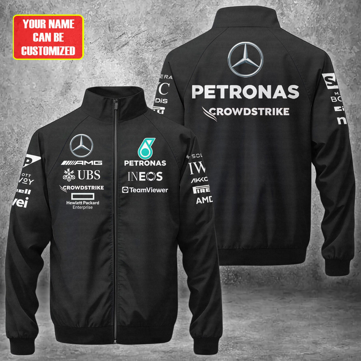 Merc AMG Petronas Windproof Rush Jacket