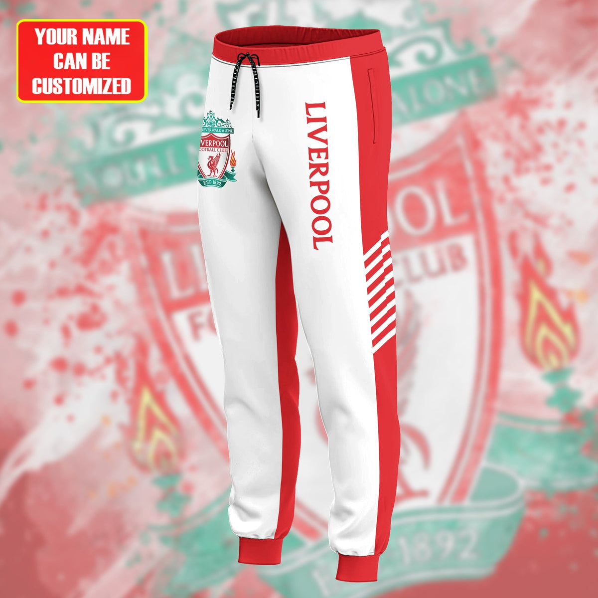 Personalized Liverpool 3D All over Printed Hoodie and Sweatpants set V27