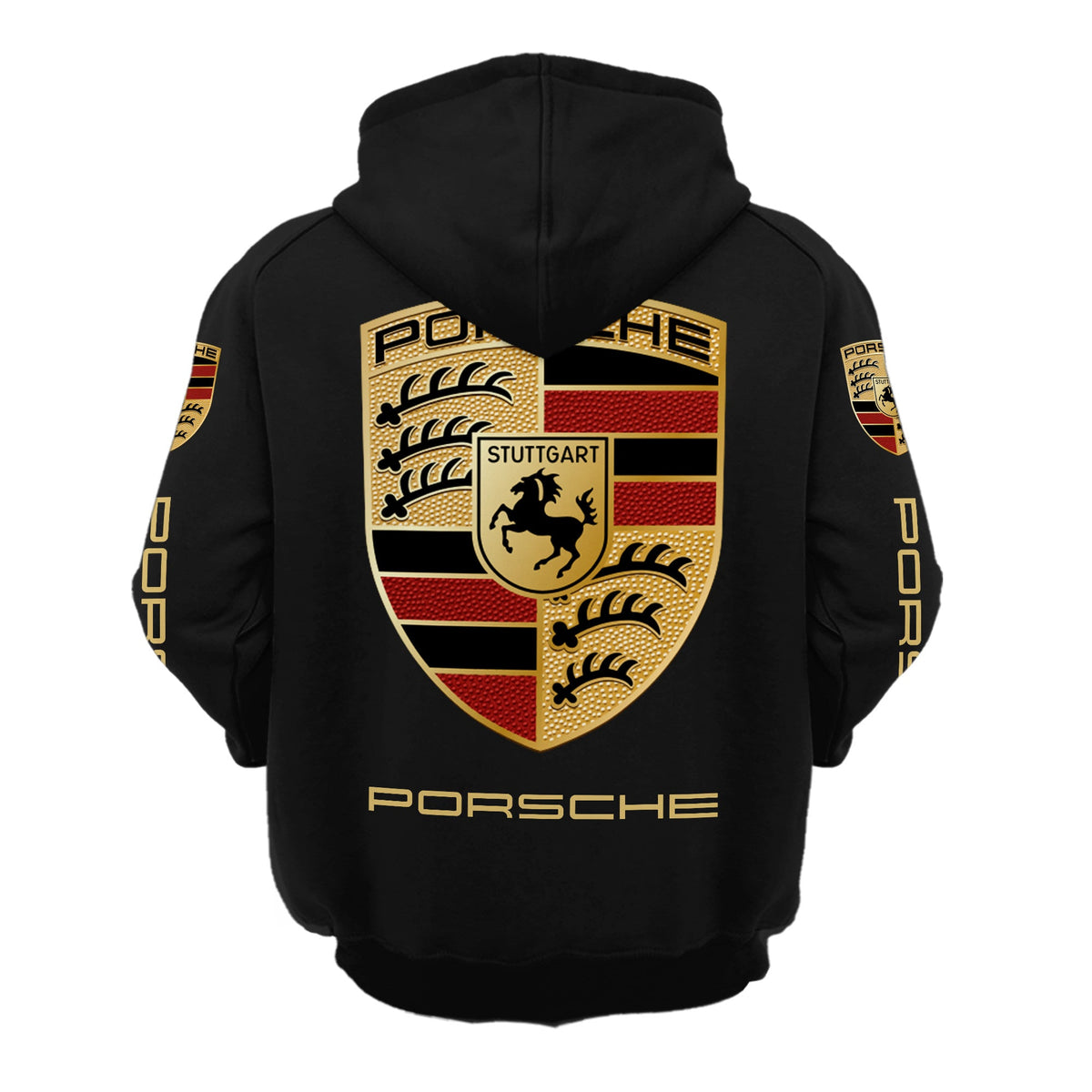 Personalized Pors Retro Cotton Hoodie