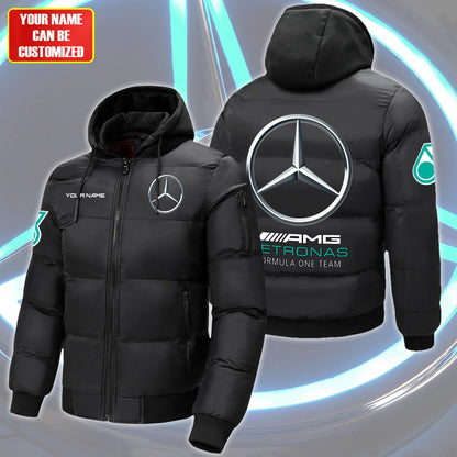Merc AMG Petronas Puffer Thermal Sport Warm Jacket