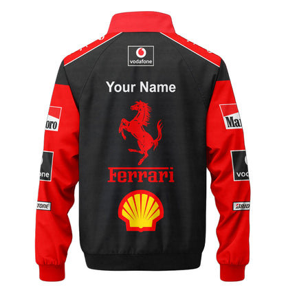Personzlied SF Malboro Zipper Stand Collar Jacket 3D