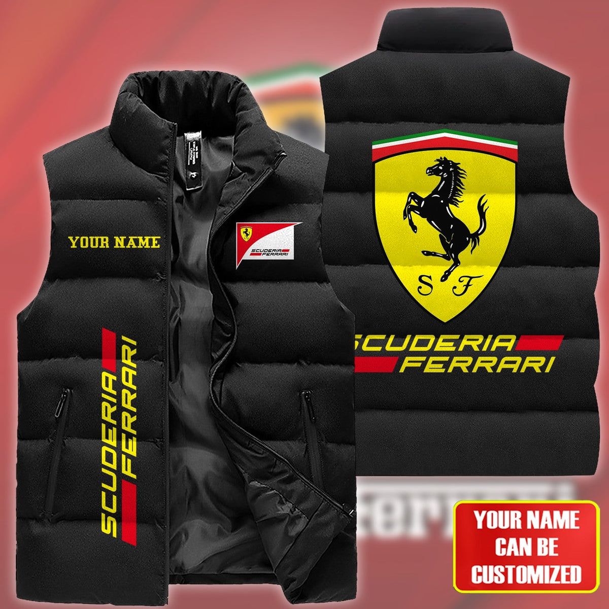 SF Sleeveless Windproof Puffer Jacket