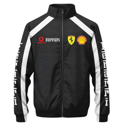 SF F1 Racing Zipper Stand Collar Jacket 3D V7