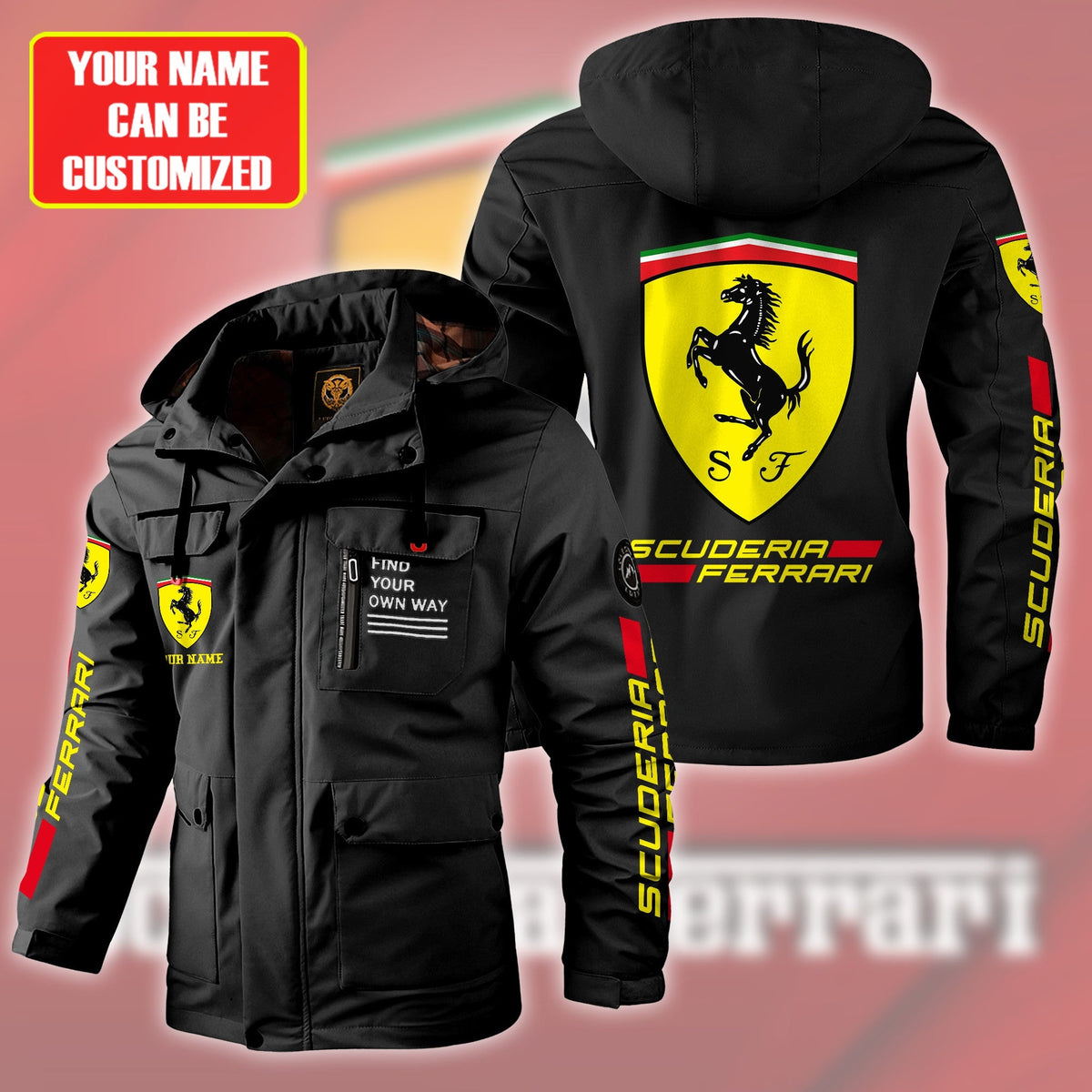SF Windbreaker Hooded Jacket