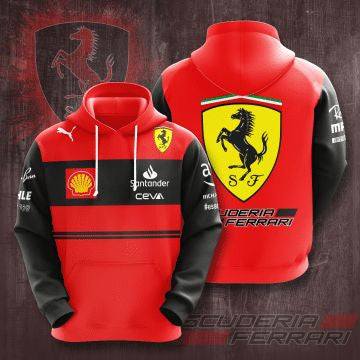 SF 3D Full Printing Set , SF Racing Shirt , Zipper Polo, Hoodie , Short , Polo ,hawaii V16