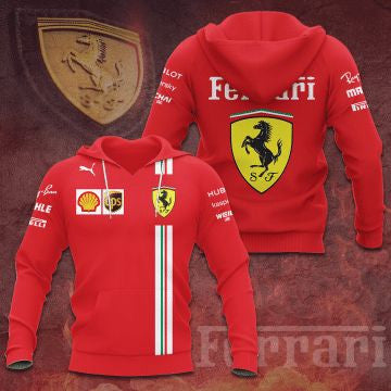 SF 3D Full Printing Set , SF Racing Shirt , Zipper Polo, Hoodie , Short , Polo ,hawaii V19