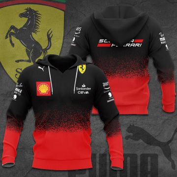 SF 3D Full Printing Set , SF Racing Shirt , Zipper Polo, Hoodie , Short , Polo ,hawaii V15