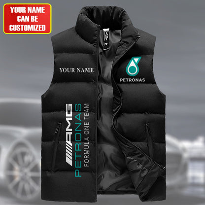 Merc AMG Petronas Sleeveless Windproof Puffer Jacket Q170201