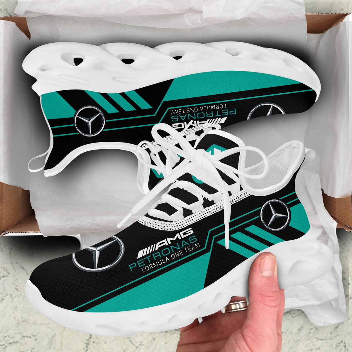 Merc AMG Petronas Chunky Custom Sneaker V3
