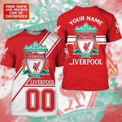 Personalized Liverpool 3D Full Printing Set , Liverpool Shirt , Hoodie , Short , Polo ,hawaii V6