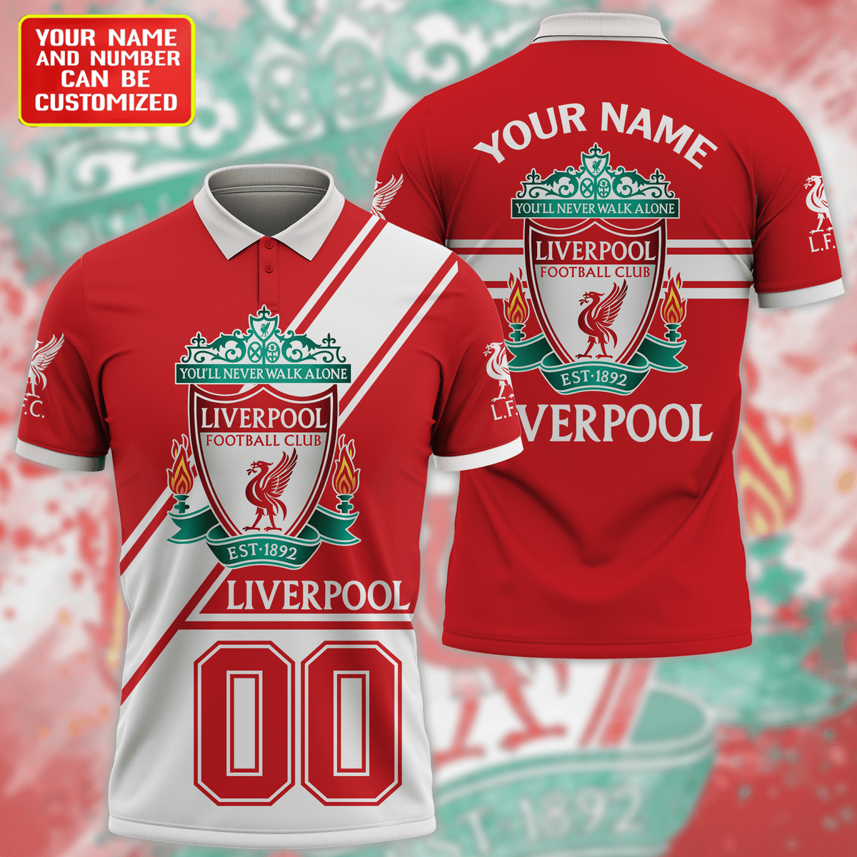 Personalized Liverpool 3D Full Printing Set , Liverpool Shirt , Hoodie , Short , Polo ,hawaii V6